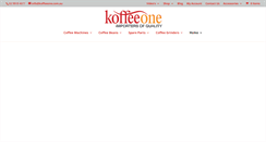 Desktop Screenshot of koffeeone.com